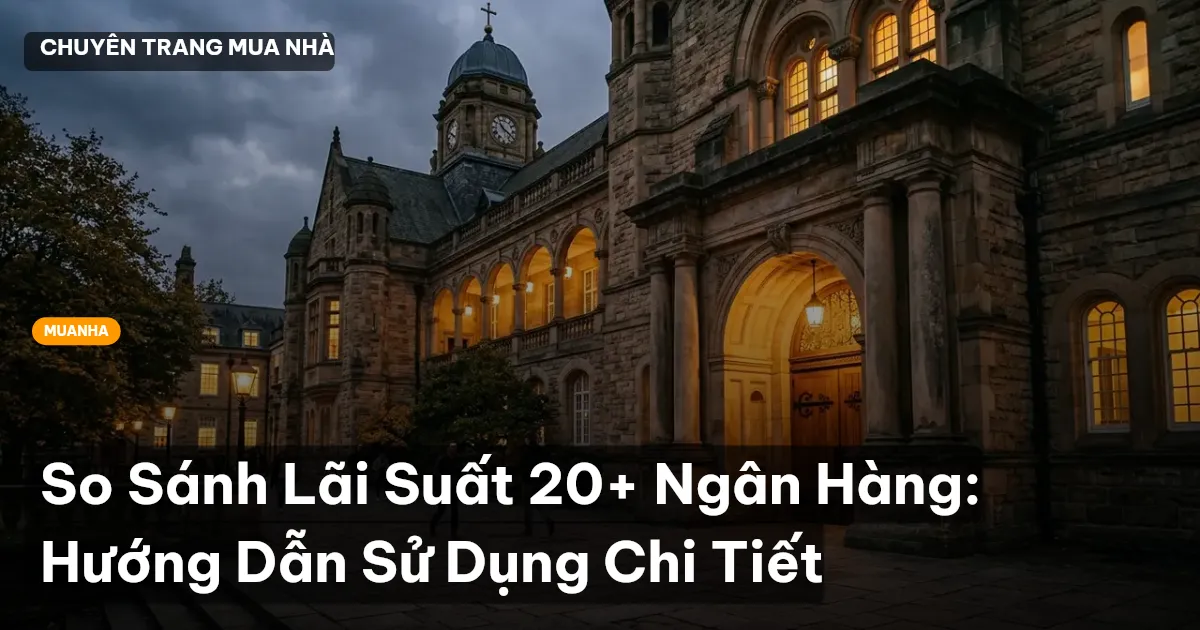 so sánh lãi suất ngân hàng