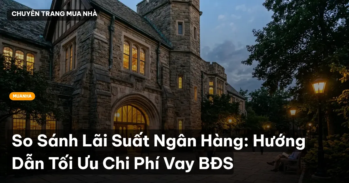 so sánh lãi suất ngân hàng