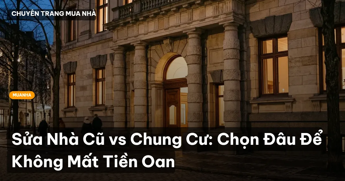 sửa nhà cũ
