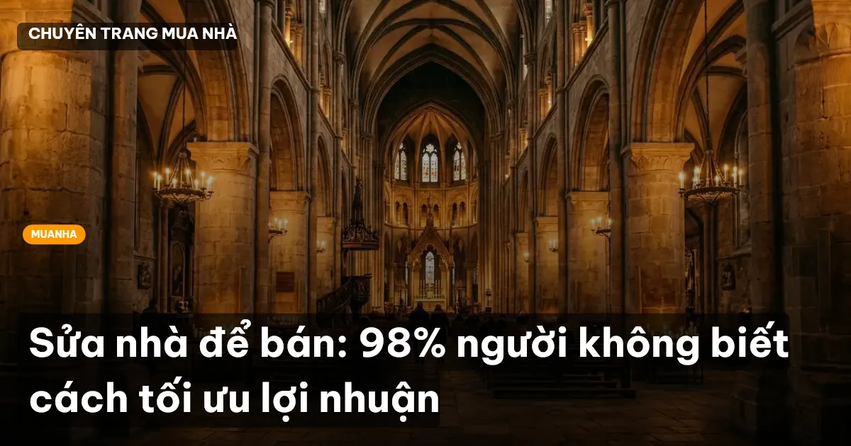 sửa nhà để bán