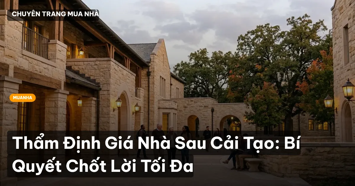 thẩm định giá nhà