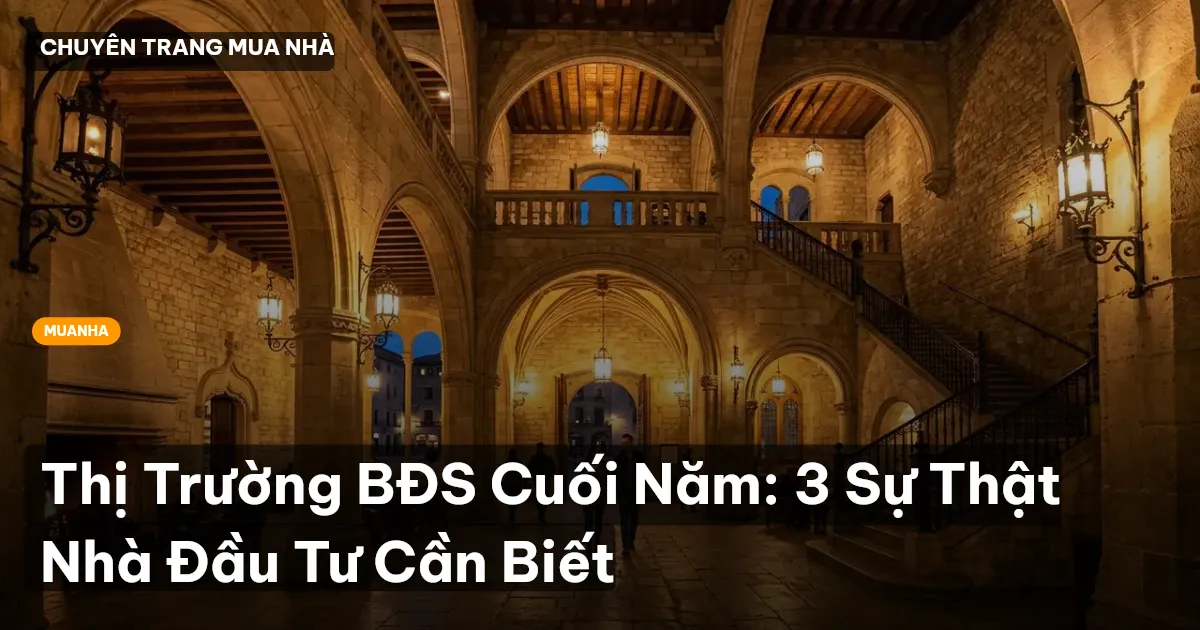 thị trường bđs cuối năm