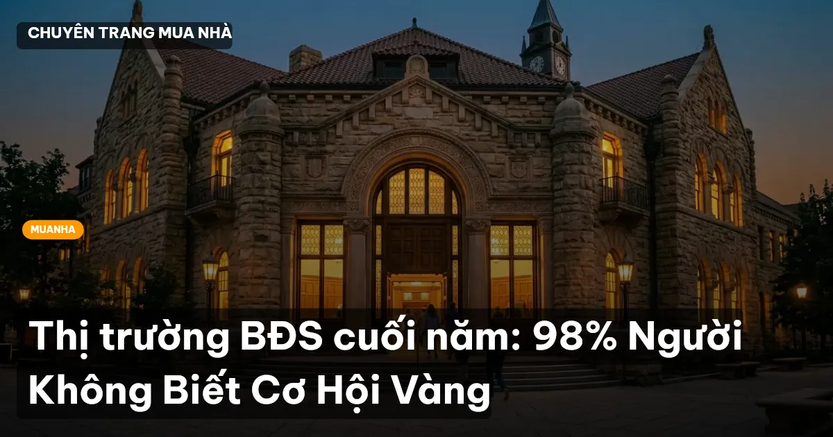 thị trường BĐS