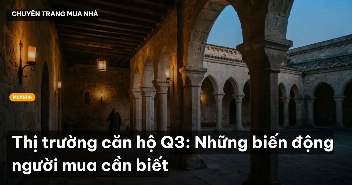 Thị trường căn hộ Q3: Những biến động người mua cần biết