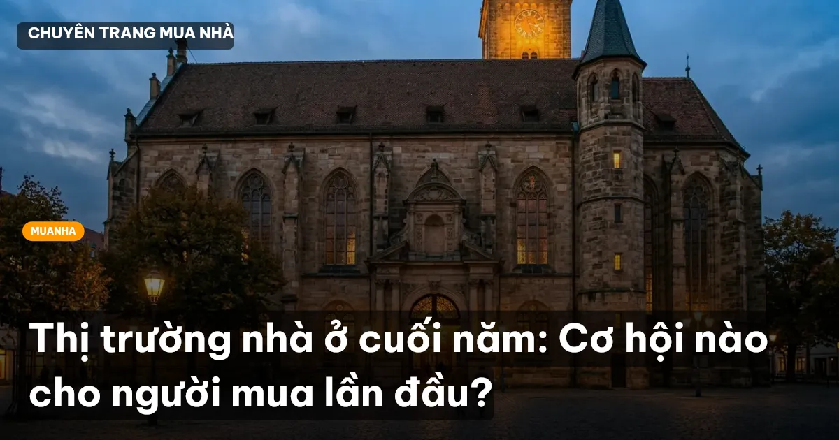 Thị trường nhà ở cuối năm: Cơ hội nào cho người mua lần đầu?