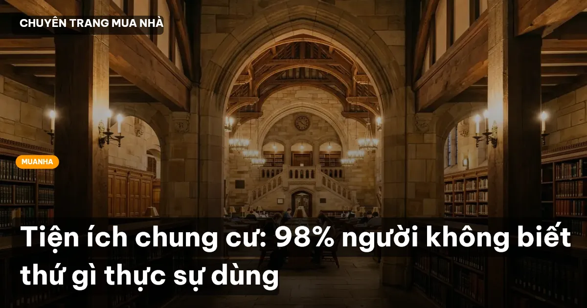 tiện ích chung cư