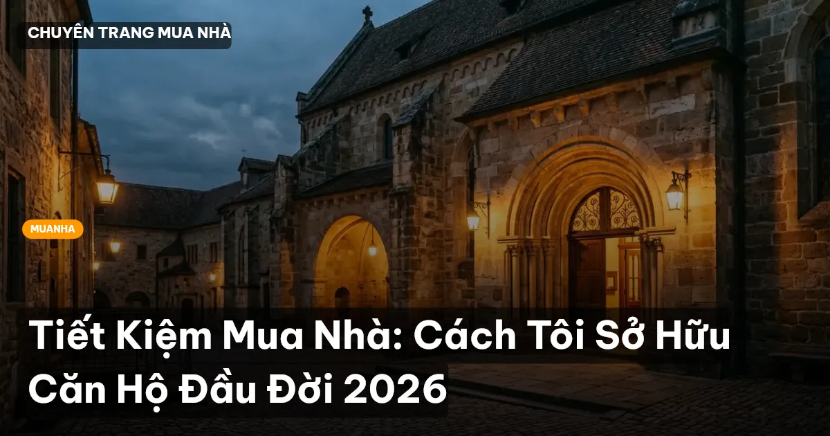 Tiết Kiệm Mua Nhà: Cách Tôi Sở Hữu Căn Hộ Đầu Đời 2026