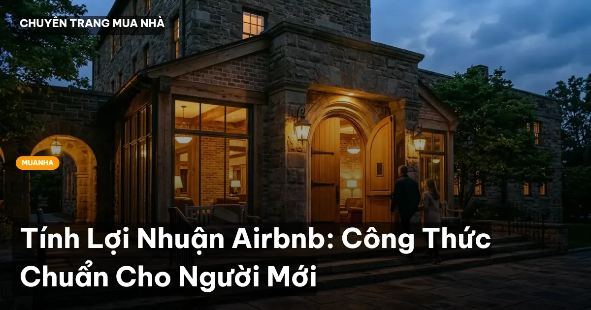 tính lợi nhuận airbnb