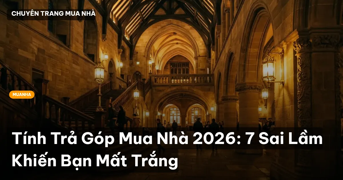 tính trả góp mua nhà