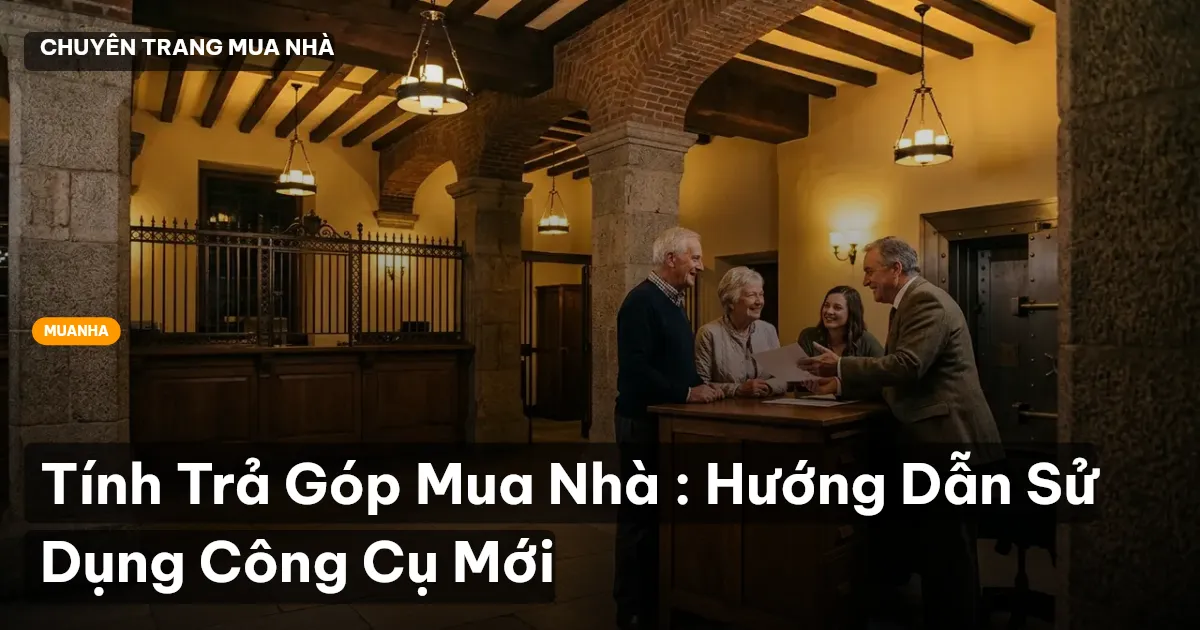 tính trả góp mua nhà