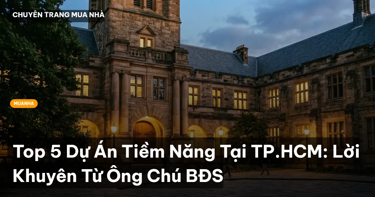 dự án tiềm năng TP.HCM