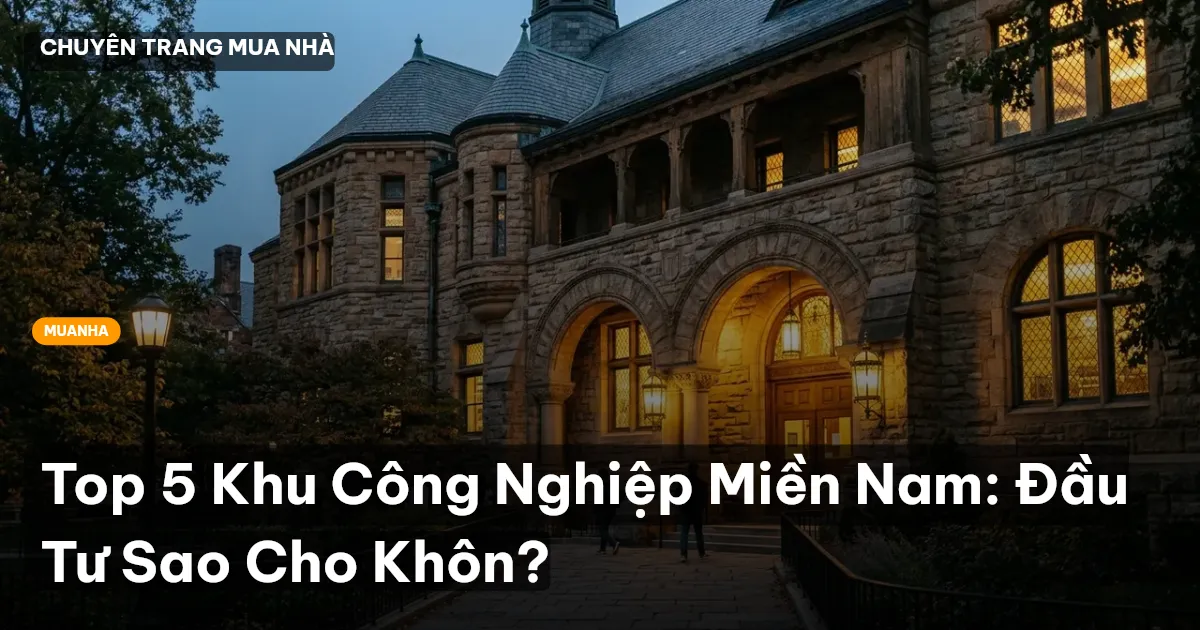 Top 5 Khu Công Nghiệp Miền Nam: Đầu Tư Sao Cho Khôn?