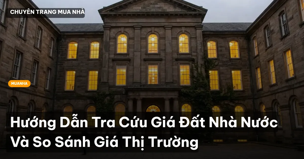 tra cứu giá đất nhà nước