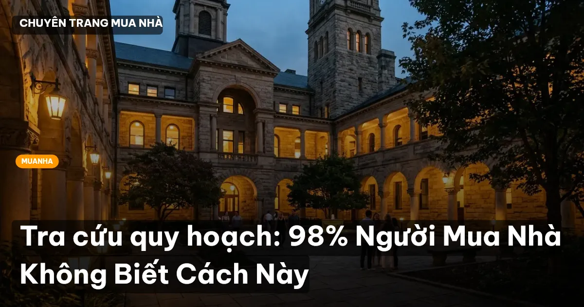 tra cứu quy hoạch