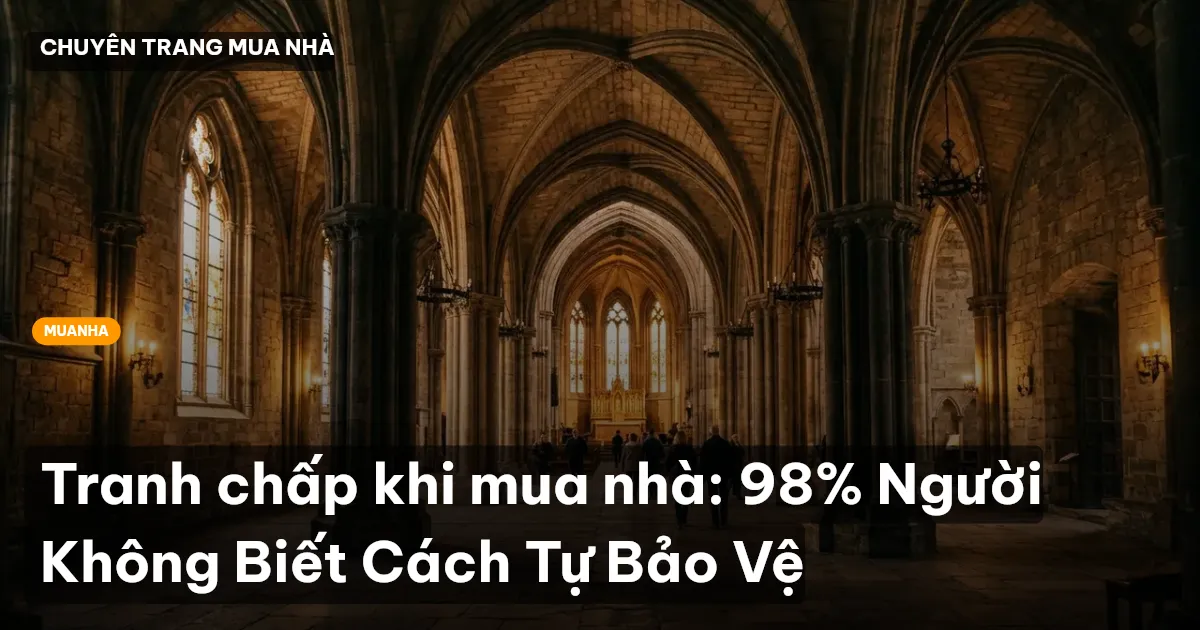 tranh chấp mua nhà