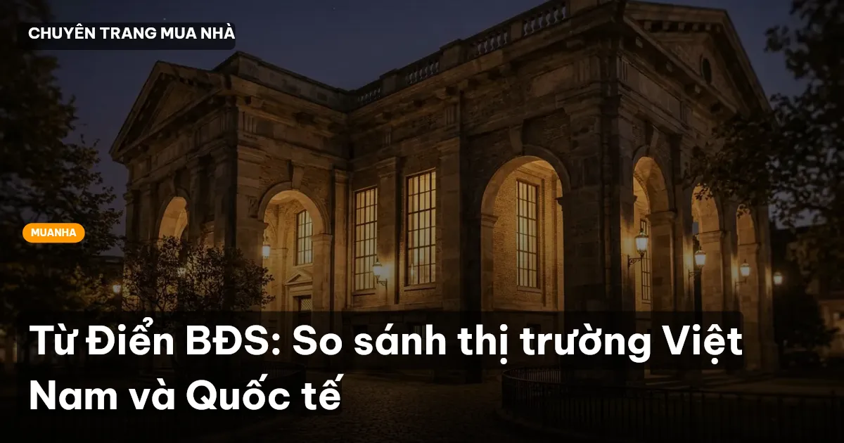 Từ Điển BĐS