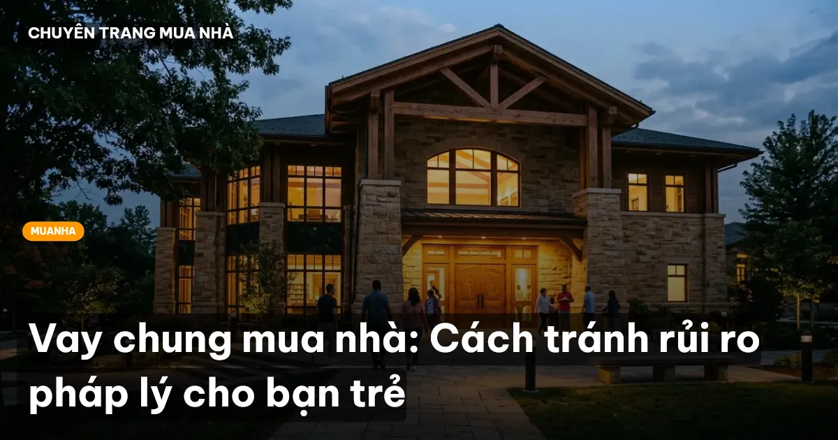 vay chung mua nhà