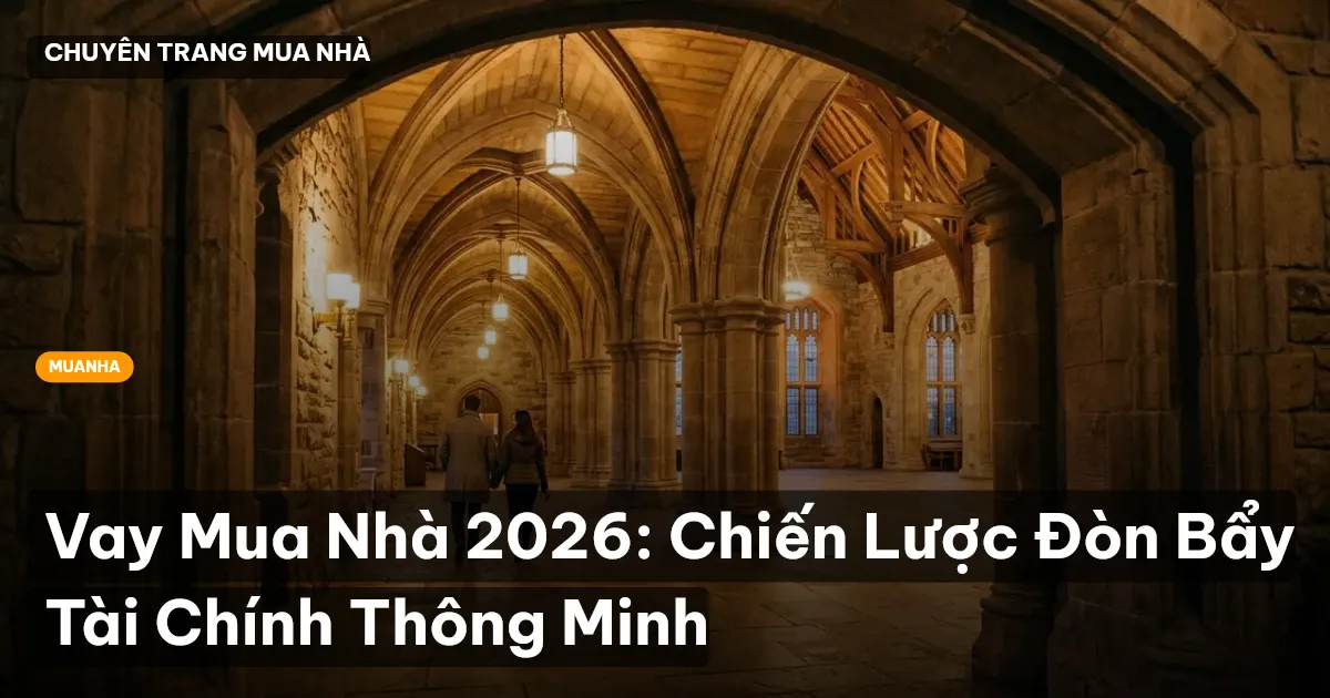 Vay Mua Nhà 2026: Chiến Lược Đòn Bẩy Tài Chính Thông Minh