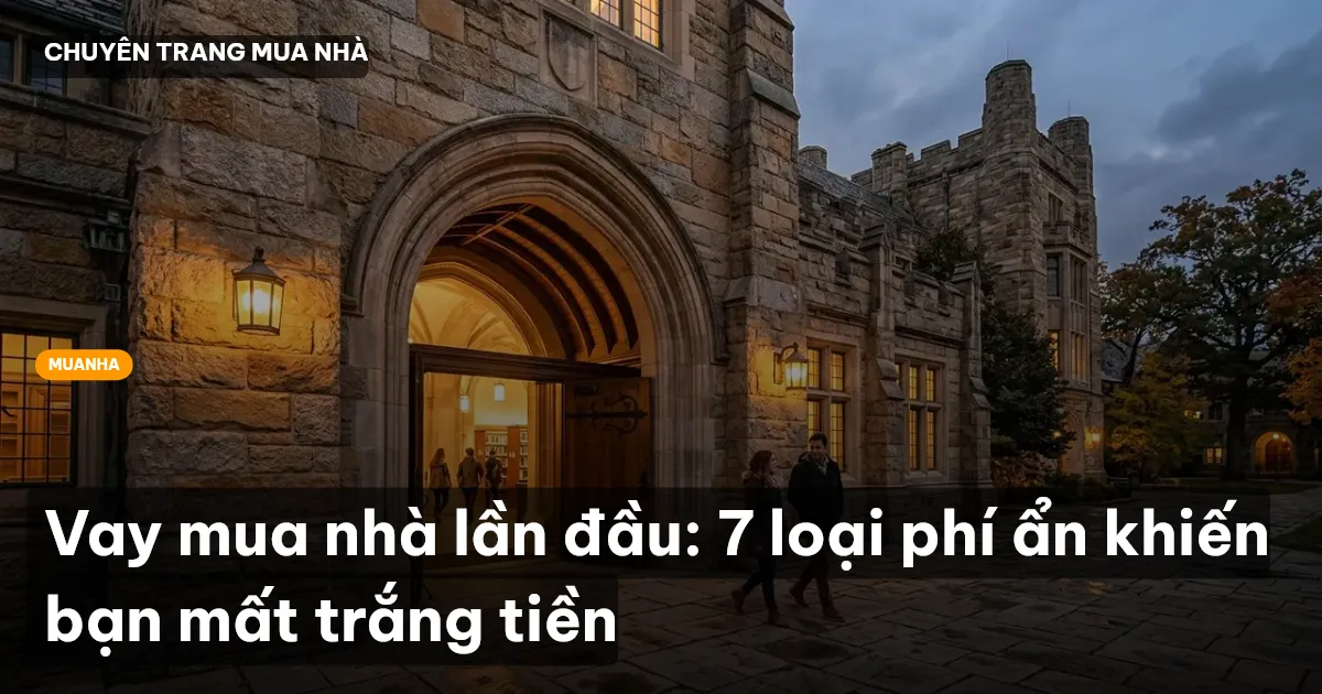 vay mua nhà lần đầu