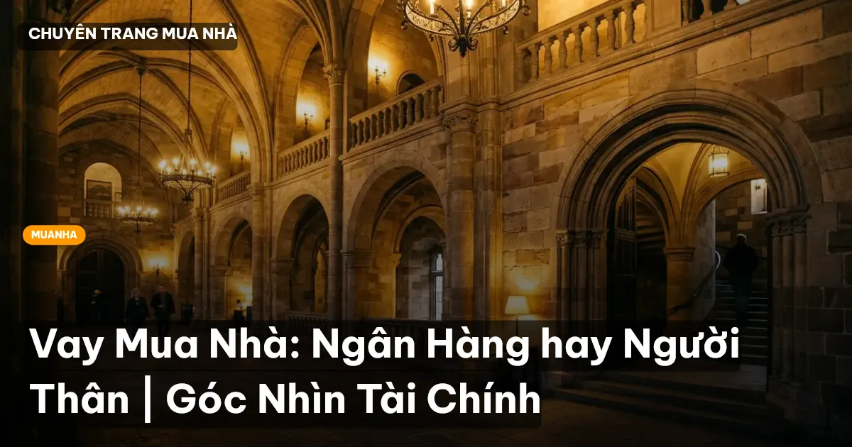Vay Mua Nhà: Ngân Hàng hay Người Thân | Góc Nhìn Tài Chính