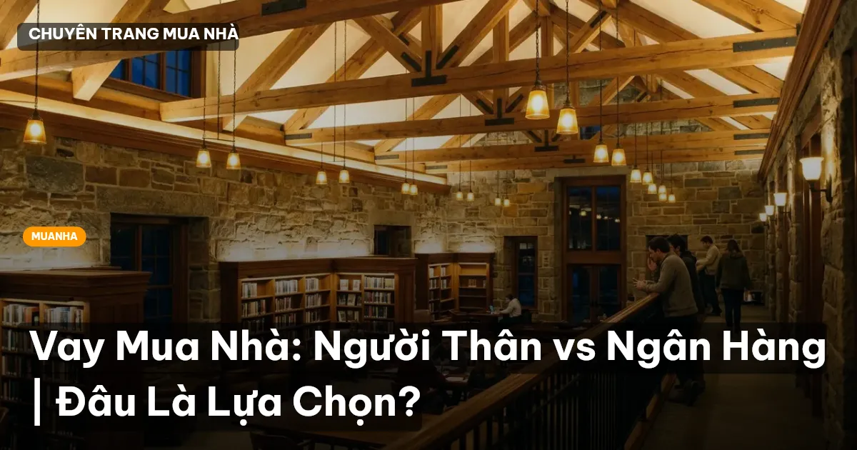 Vay Mua Nhà: Người Thân vs Ngân Hàng | Đâu Là Lựa Chọn?