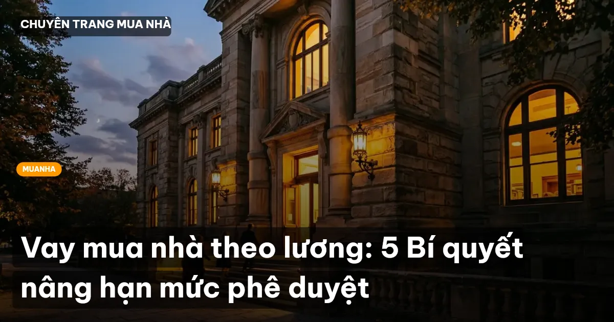 vay mua nhà