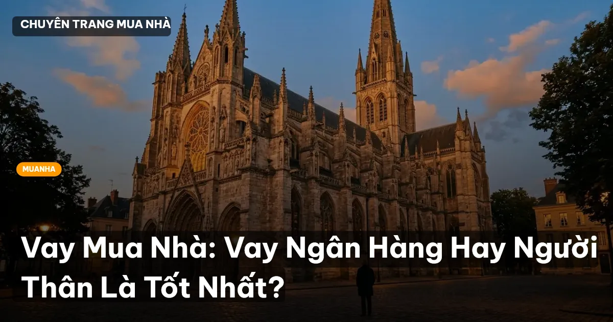 Vay Mua Nhà: Vay Ngân Hàng Hay Người Thân Là Tốt Nhất?