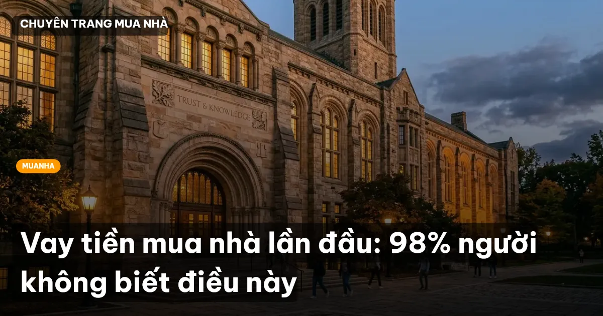 vay tiền mua nhà
