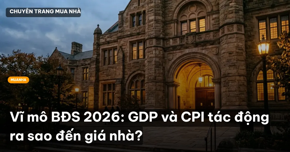 vĩ mô BĐS 2026