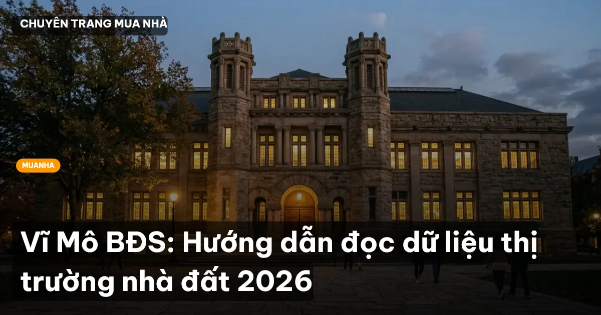 Vĩ Mô BĐS