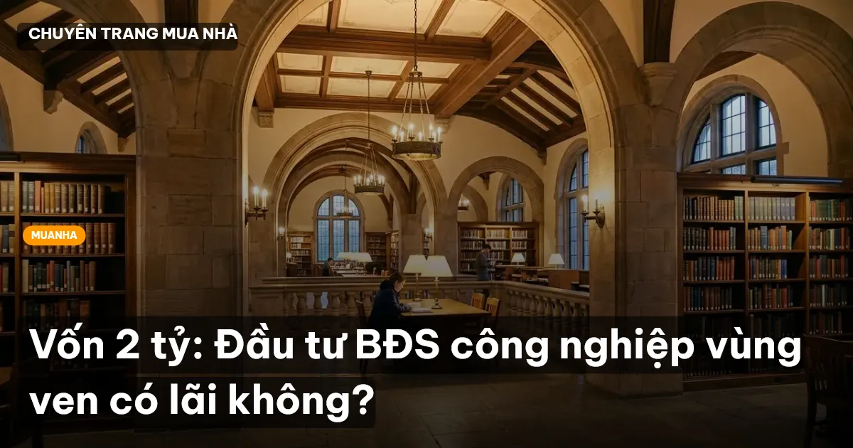 Vốn 2 tỷ: Đầu tư BĐS công nghiệp vùng ven có lãi không?