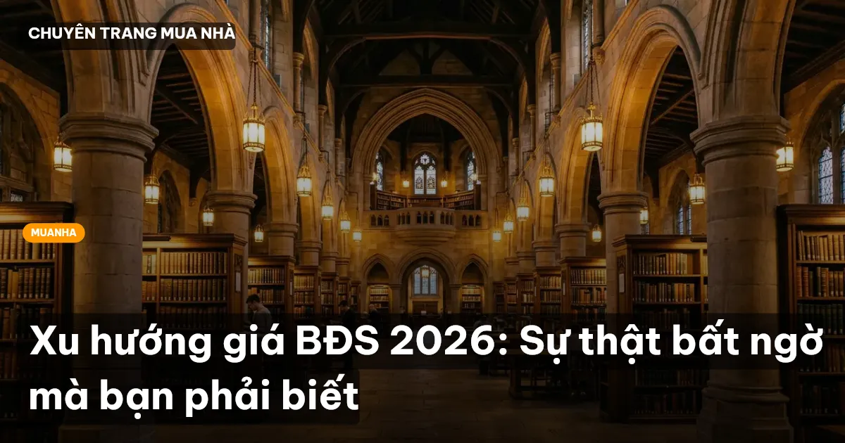 xu hướng giá BĐS 2026